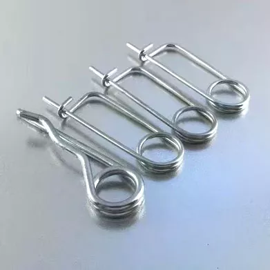 Stål Brosje Form Splint Sikkerhetsnål Spring Pin